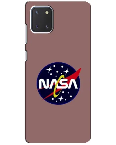 Чехол для Samsung Galaxy Note 10 Lite с картинкой «NASA — ретро космос» Чехол для Samsung Galaxy Note 10 Lite с картинкой «NASA — ретро космос»