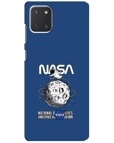 Чехол для Samsung Galaxy Note 10 Lite с картинкой «NASA — лунная миссия» Чехол для Samsung Galaxy Note 10 Lite с картинкой «NASA — лунная миссия»