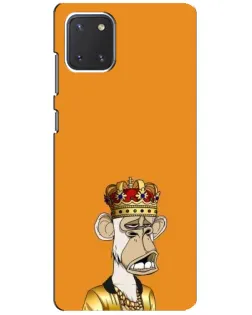 Чохол для Samsung Galaxy Note 10 Lite з картинкою «Золота мавпа Bored Ape»