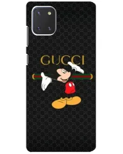 Чехол для Samsung Galaxy Note 10 Lite с картинкой «Микки Маус Gucci»