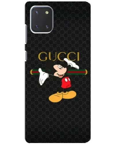 Чехол для Samsung Galaxy Note 10 Lite с картинкой «Микки Маус Gucci»