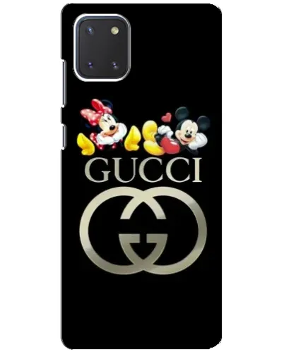 Чехол для Samsung Galaxy Note 10 Lite с картинкой «Gucci — герои Disney»