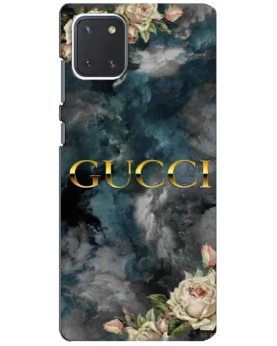 Чехол для Samsung Galaxy Note 10 Lite с картинкой «Абстрактные цветы Gucci»