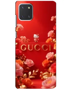 Чехол для Samsung Galaxy Note 10 Lite с картинкой «Gucci — золотой сад»