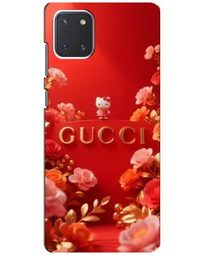 Чехол для Samsung Galaxy Note 10 Lite с картинкой «Gucci — золотой сад»