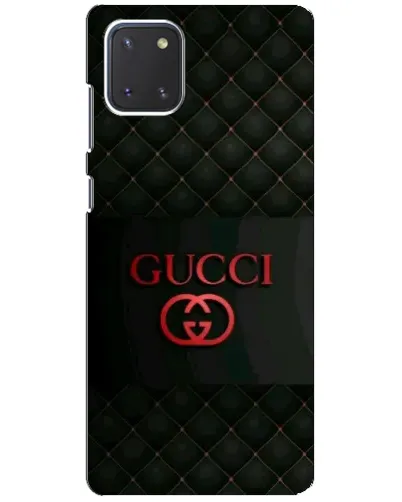 Чехол для Samsung Galaxy Note 10 Lite с картинкой «Gucci — стеганый черный»