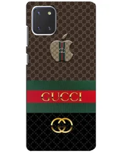 Чехол для Samsung Galaxy Note 10 Lite с картинкой «Gucci — брендированный десерт»