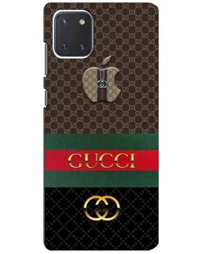 Чехол для Samsung Galaxy Note 10 Lite с картинкой «Gucci — брендированный десерт»