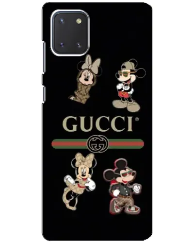 Чехол для Samsung Galaxy Note 10 Lite с картинкой «Gucci — герои Disney и монограмма» Чехол для Samsung Galaxy Note 10 Lite с картинкой «Gucci — герои Disney и монограмма»