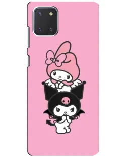 Чохол для Samsung Galaxy Note 10 Lite з картинкою «My Melody та Kuromi» Чохол для Samsung Galaxy Note 10 Lite з картинкою «My Melody та Kuromi»