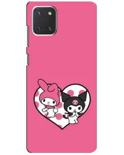 Чохол для Samsung Galaxy Note 10 Lite з картинкою «Kuromi та My Melody» Чохол для Samsung Galaxy Note 10 Lite з картинкою «Kuromi та My Melody»