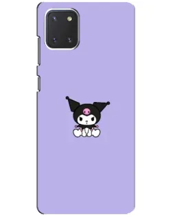 Чохол для Samsung Galaxy Note 10 Lite з картинкою «Kuromi — фіолетовий мінімалізм» Чохол для Samsung Galaxy Note 10 Lite з картинкою «Kuromi — фіолетовий мінімалізм»