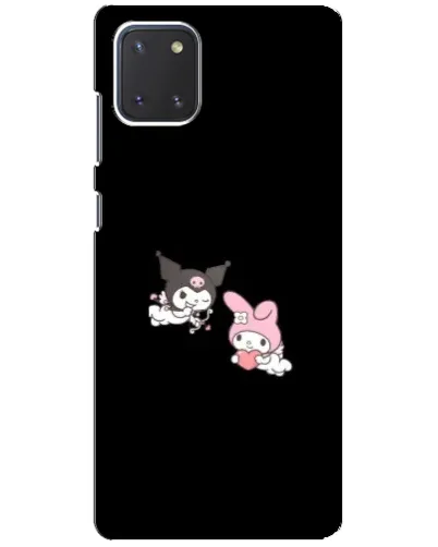 Чехол для Samsung Galaxy Note 10 Lite с картинкой «My Melody и Kuromi»