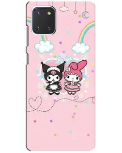 Чохол для Samsung Galaxy Note 10 Lite з картинкою «My Melody та Kuromi» Чохол для Samsung Galaxy Note 10 Lite з картинкою «My Melody та Kuromi»