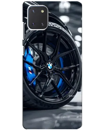Чохол для Samsung Galaxy Note 10 Lite з картинкою «Колесо BMW зблизька»