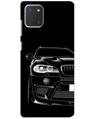 Чохол для Samsung Galaxy Note 10 Lite з картинкою «Темний силует BMW»