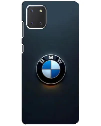 Чохол для Samsung Galaxy Note 10 Lite з картинкою «Логотип BMW — мінімалізм»