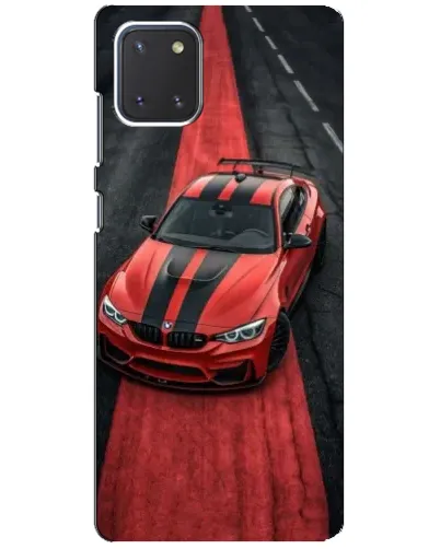 Чохол для Samsung Galaxy Note 10 Lite з картинкою «BMW на червоній доріжці»