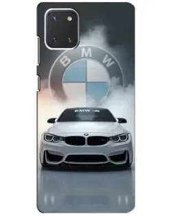 Чохол для Samsung Galaxy Note 10 Lite з картинкою «BMW в білому диму»