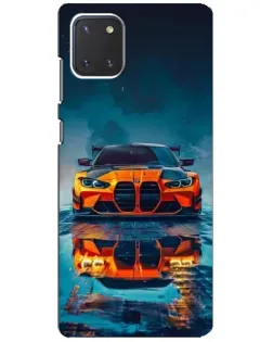 Чохол для Samsung Galaxy Note 10 Lite з картинкою «BMW — золота емблема»