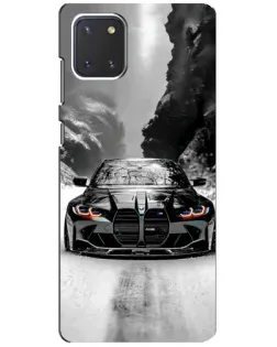 Чохол для Samsung Galaxy Note 10 Lite з картинкою «BMW — акварельний дрифт»