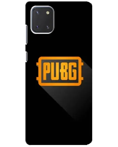 Чехол для Samsung Galaxy Note 10 Lite с картинкой «PUBG — рамка лого»
