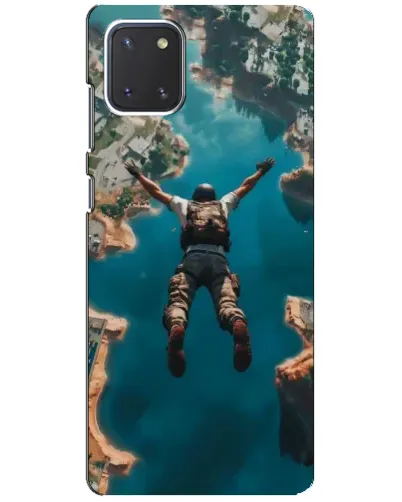 Чехол для Samsung Galaxy Note 10 Lite с картинкой «PUBG — свободное падение»