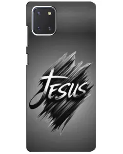 Чехол для Samsung Galaxy Note 10 Lite с картинкой «Надпись Jesus Graffiti»