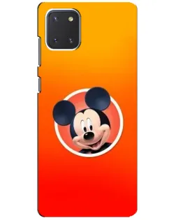 Чехол для Samsung Galaxy Note 10 Lite с картинкой «Mickey в круге»