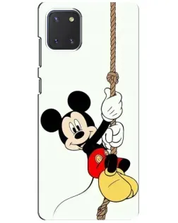 Чохол для Samsung Galaxy Note 10 Lite з картинкою «Mickey на канаті»