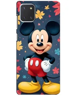 Чехол для Samsung Galaxy Note 10 Lite с картинкой «Осенний Mickey Mouse»