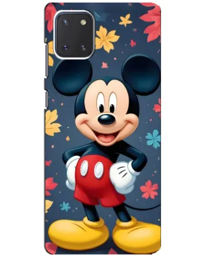 Чехол для Samsung Galaxy Note 10 Lite с картинкой «Осенний Mickey Mouse»