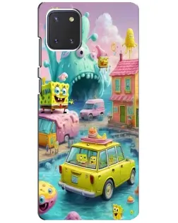 Чехол для Samsung Galaxy Note 10 Lite с картинкой «Монстр-трак приключения»