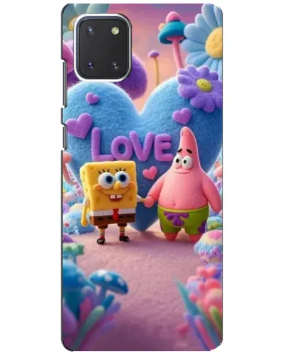 Чехол для Samsung Galaxy Note 10 Lite с картинкой «Губка Боб Патрик»