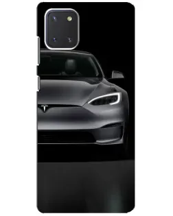 Чохол для Samsung Galaxy Note 10 Lite з картинкою «Tesla Model S Look»