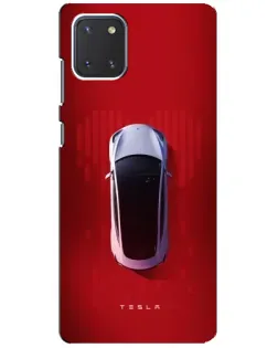 Чохол для Samsung Galaxy Note 10 Lite з картинкою «Tesla Top View» Чохол для Samsung Galaxy Note 10 Lite з картинкою «Tesla Top View»