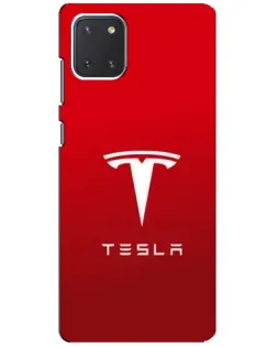 Чохол для Samsung Galaxy Note 10 Lite з картинкою «Tesla Red Classic» Чохол для Samsung Galaxy Note 10 Lite з картинкою «Tesla Red Classic»