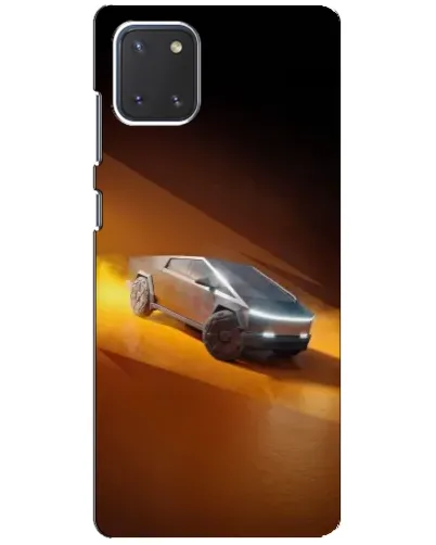 Чохол для Samsung Galaxy Note 10 Lite з картинкою «Cybertruck у пустелі»