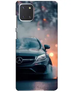 Чохол для Samsung Galaxy Note 10 Lite з картинкою «Mercedes — нічне місто» Чохол для Samsung Galaxy Note 10 Lite з картинкою «Mercedes — нічне місто»
