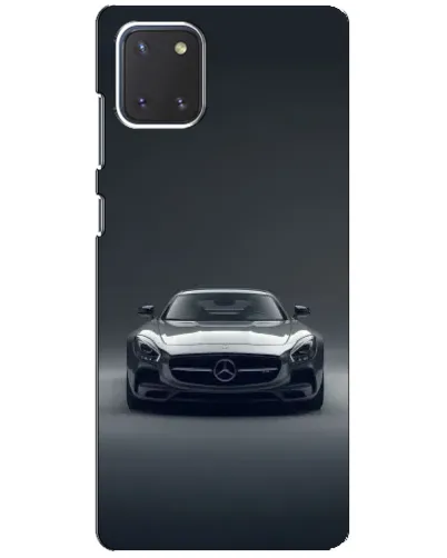 Чохол для Samsung Galaxy Note 10 Lite з картинкою «Mercedes на чорному»