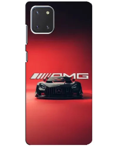 Чохол для Samsung Galaxy Note 10 Lite з картинкою «Mercedes AMG — червона лінія»