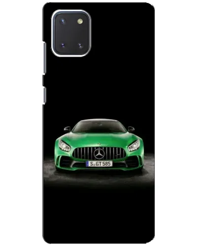 Чохол для Samsung Galaxy Note 10 Lite з картинкою «Mercedes — неоновий лого»