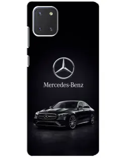 Чохол для Samsung Galaxy Note 10 Lite з картинкою «Mercedes — решітка радіатора»