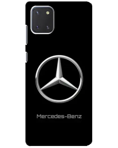 Чохол для Samsung Galaxy Note 10 Lite з картинкою «Mercedes Silver Logo»