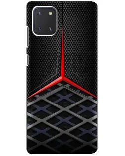 Чохол для Samsung Galaxy Note 10 Lite з картинкою «Mercedes Carbon Grid»