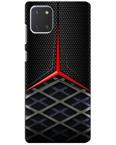 Чохол для Samsung Galaxy Note 10 Lite з картинкою «Mercedes Carbon Grid»