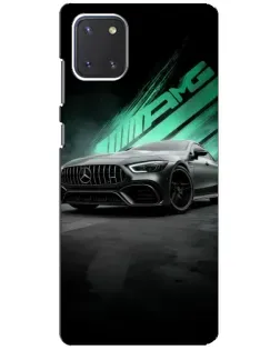 Чохол для Samsung Galaxy Note 10 Lite з картинкою «Темний Mercedes AMG»