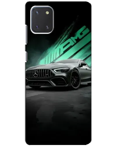 Чохол для Samsung Galaxy Note 10 Lite з картинкою «Темний Mercedes AMG»