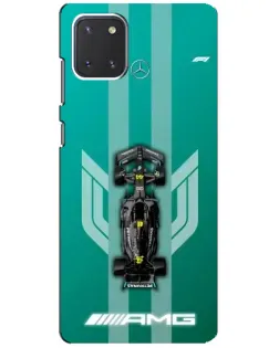 Чохол для Samsung Galaxy Note 10 Lite з картинкою «Mercedes AMG Petronas»