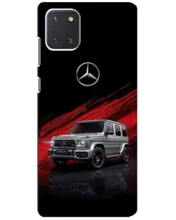 Чохол для Samsung Galaxy Note 10 Lite з картинкою «Mercedes G-Class червоний»